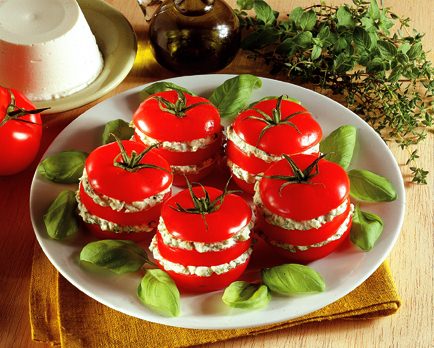 Tomates Farcies à la Ricotta - Galbani – od ponad 140 lat dostarczamy najlepsze włoskie smaki na talerze całego świata