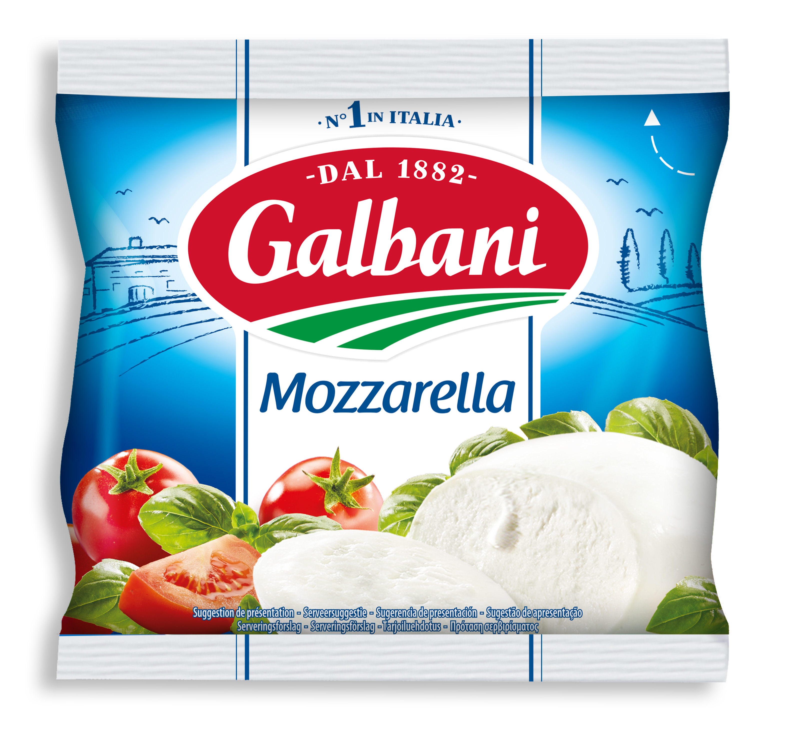 Galbani Mozzarella 125 g - Galbani – od ponad 140 lat dostarczamy najlepsze włoskie smaki na talerze całego świata