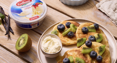 Pancakes na waniliowym mascarpone ze świeżymi owocami - Galbani – od ponad 140 lat dostarczamy najlepsze włoskie smaki na talerze całego świata